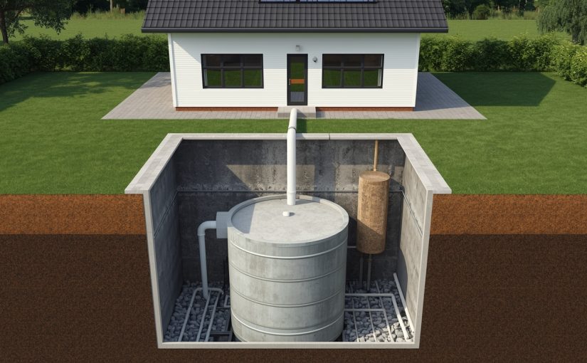 Kompleksowy poradnik obejmujący świadomego wyboru, prawidłowego posadowienia oraz bezproblemowego użytkowania betonowego zbiornika bezodpływowego